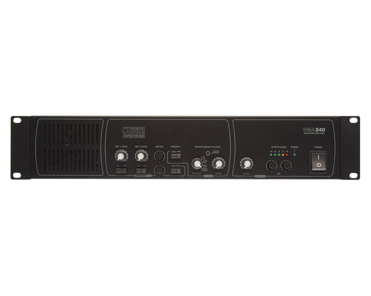 CLOVMA240BG - Cloud Contractor *B GRADE* VMA240 Mixer Amplifier 4 Line or 2 Mic In 240W Image 1