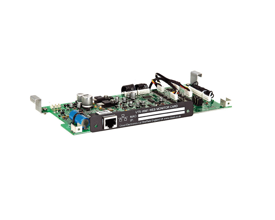 CLOVTXWM1 - Cloud VTXWM1 Web Monitoring Ethernet Card for VTX Amplifiers Image 1