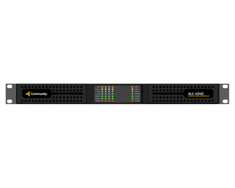 COMALC404D - Community ALC 404D 4x400W Amplified Loudspeaker Controller with DSP Image 2