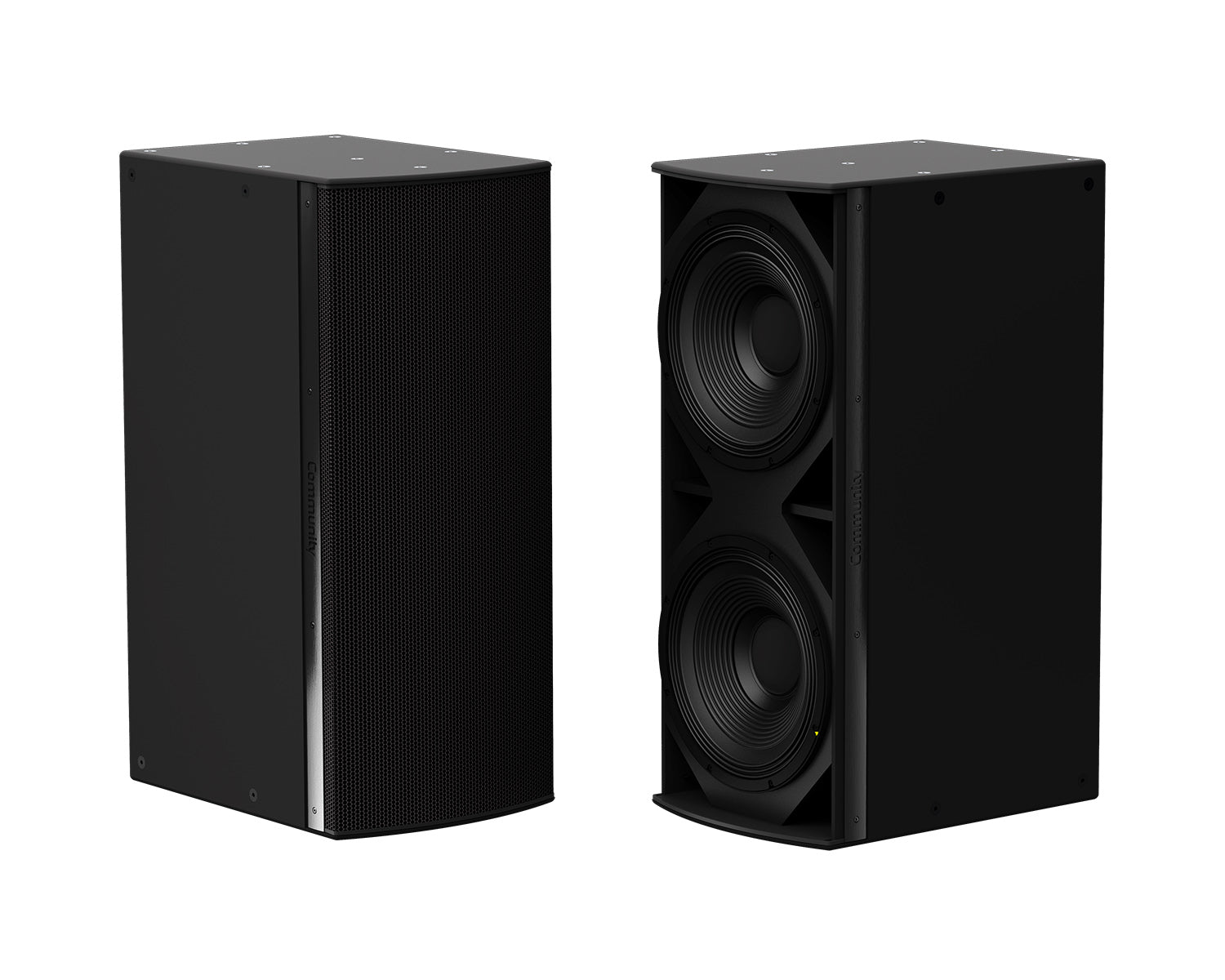 COMIS6218B - Community IS6 218B 2x18inch Installation Subwoofer 700W Black Image 2