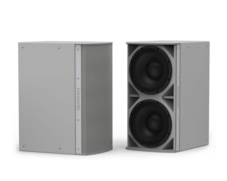 COMIS8212W - Community IS8 212W 2x12inch Installation Subwoofer 1000W White Image 2