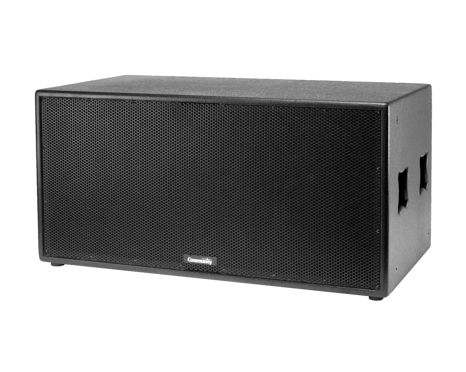 COMV2215SB - Community V2 215SB 2x15inch Low Profile Subwoofer 400W Black Image 1