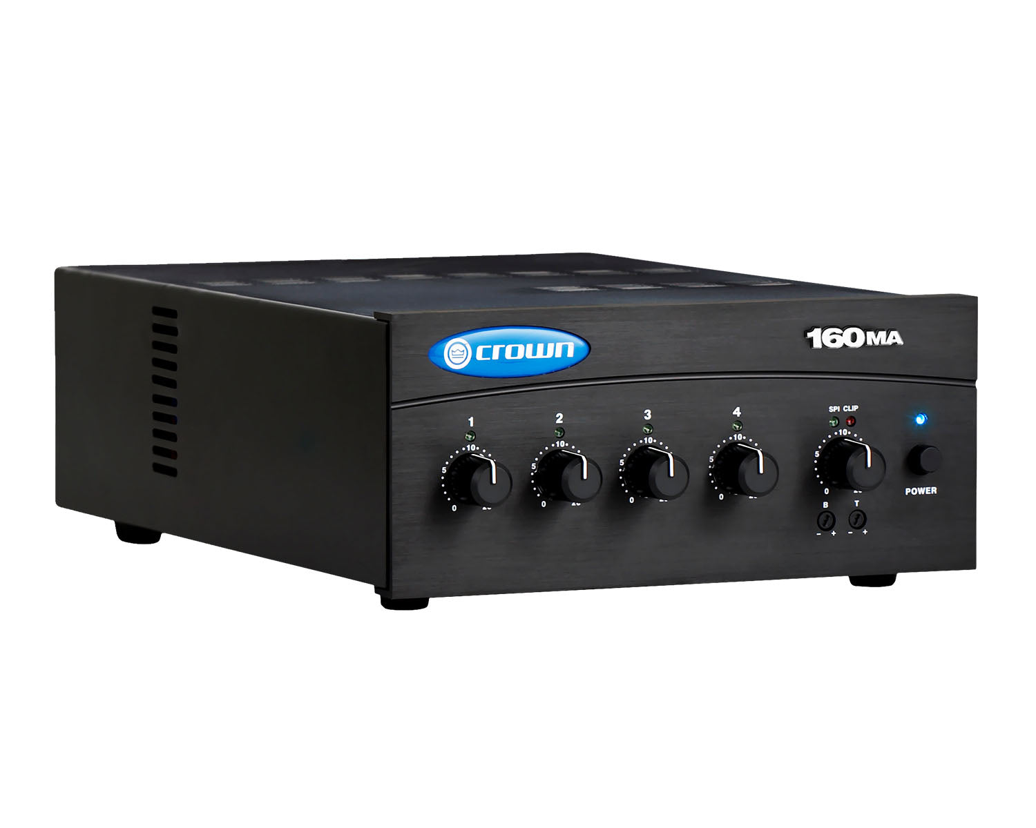 CRO160MA - Crown 160MA 4 Input Commercial Mixer Amplifier 60W 70V or 100V Image 2