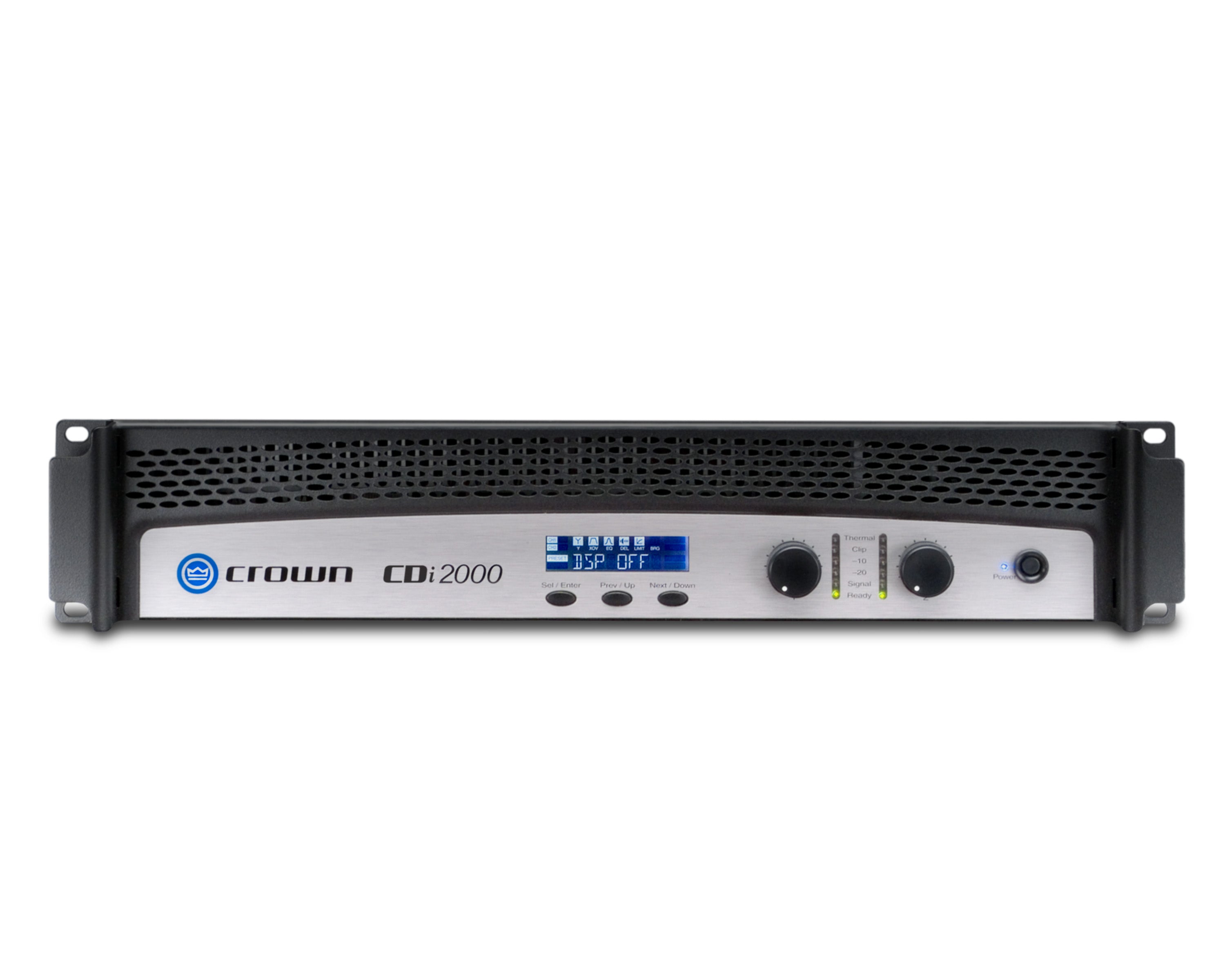 CROCDI2000 - Crown CDi 2000 Power Amp 2x800W @ 4ohm 70V or 140V with DSP 2U Image 1