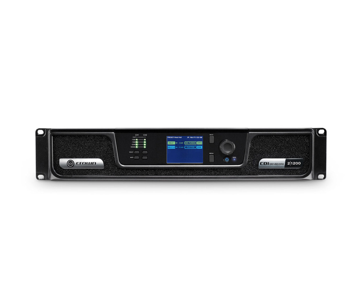 CROCDI21200 - Crown CDi 2|1200 DriveCore Power Amp 2x1200W Analogue Input 2U Image 1