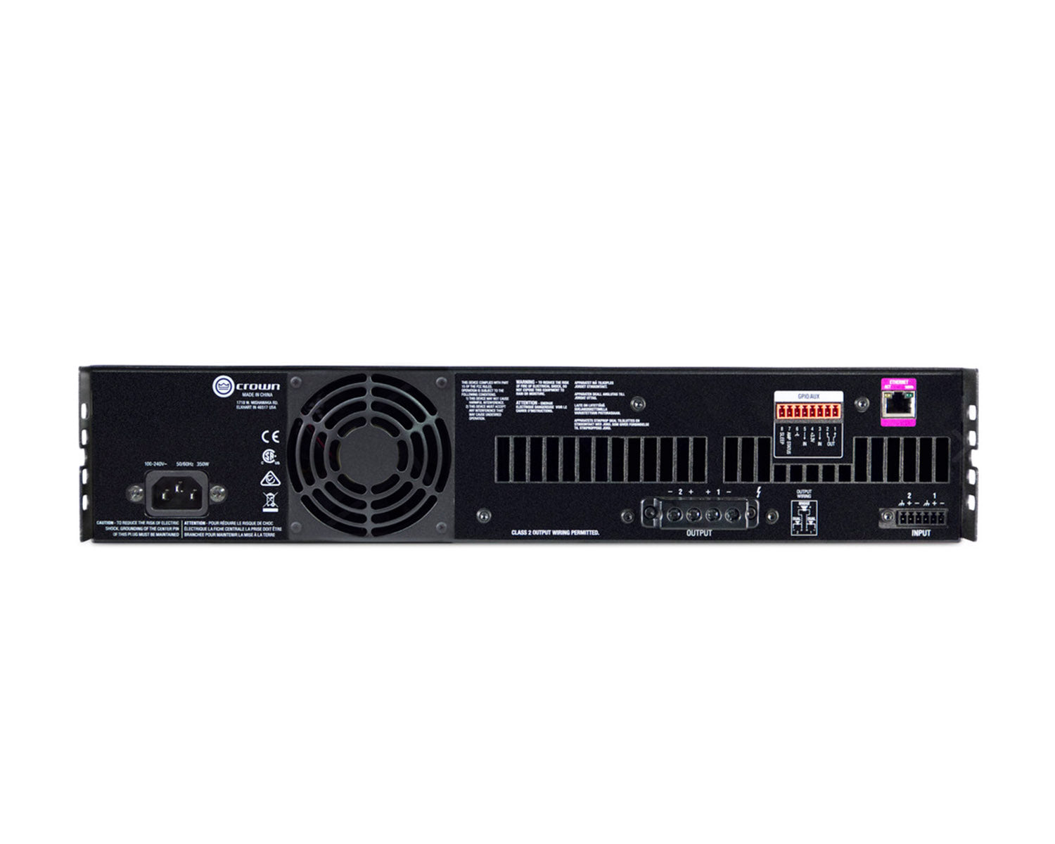 CROCDI21200 - Crown CDi 2|1200 DriveCore Power Amp 2x1200W Analogue Input 2U Image 2