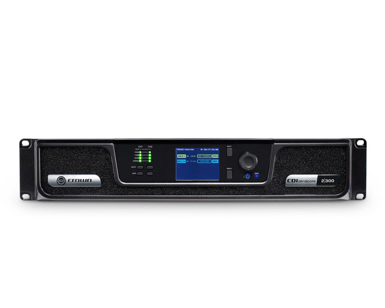 CROCDI2300BL - Crown CDi 2|300BL DriveCore Power Amp 2x300W and BLU Link 2U Image 1