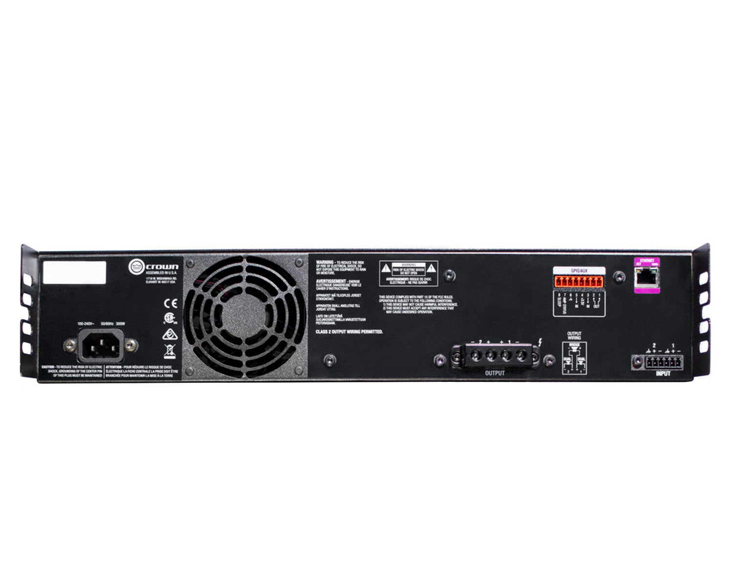 CROCDI2300BL - Crown CDi 2|300BL DriveCore Power Amp 2x300W and BLU Link 2U Image 2