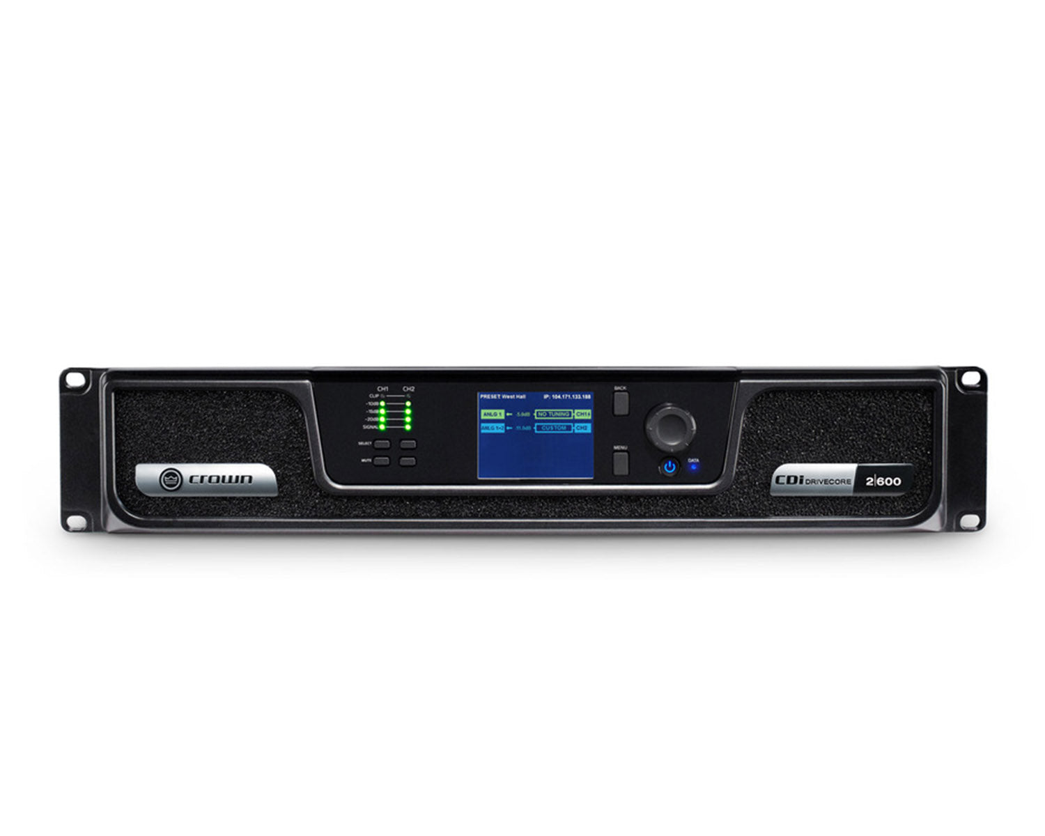 CROCDI2600BL - Crown CDi 2|600BL DriveCore Power Amp 2x600W and BLU Link 2U Image 1