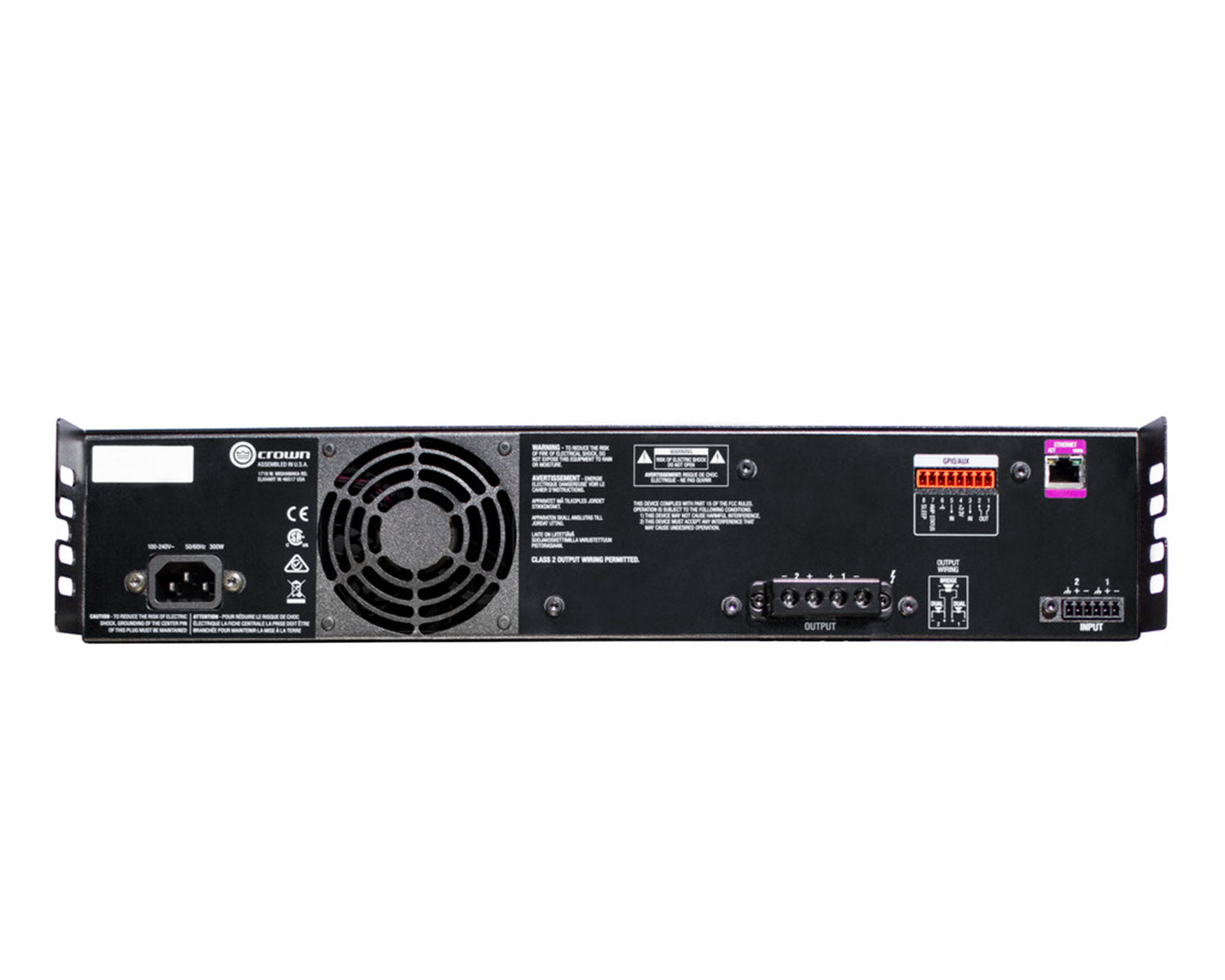 CROCDI2600BL - Crown CDi 2|600BL DriveCore Power Amp 2x600W and BLU Link 2U Image 2