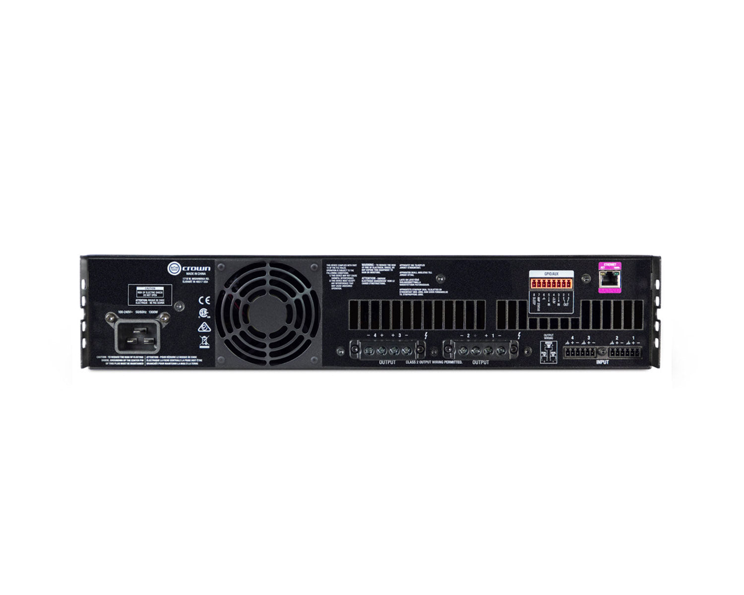 CROCDI41200 - Crown CDi 4|1200 DriveCore Power Amp 4x1200W Analogue Input 2U Image 2