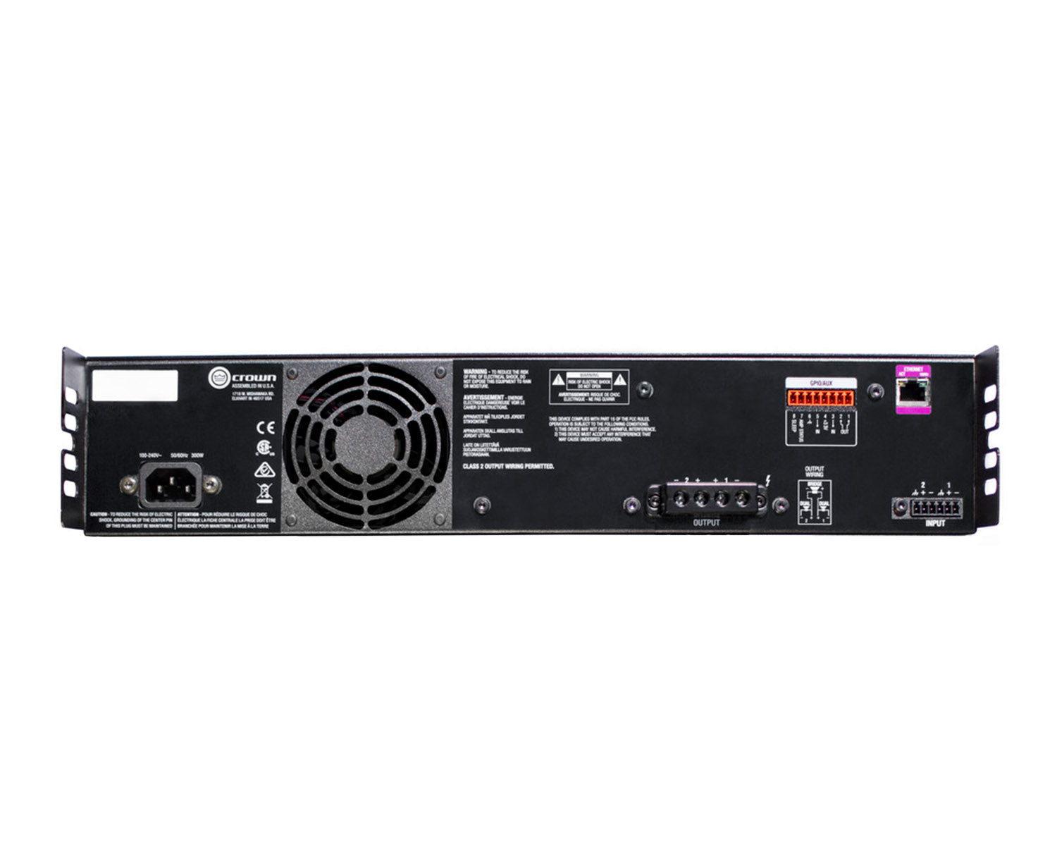 CROCDI4300BL - Crown CDi 4|300BL DriveCore Power Amp 4x300W and BLU Link 2U Image 2