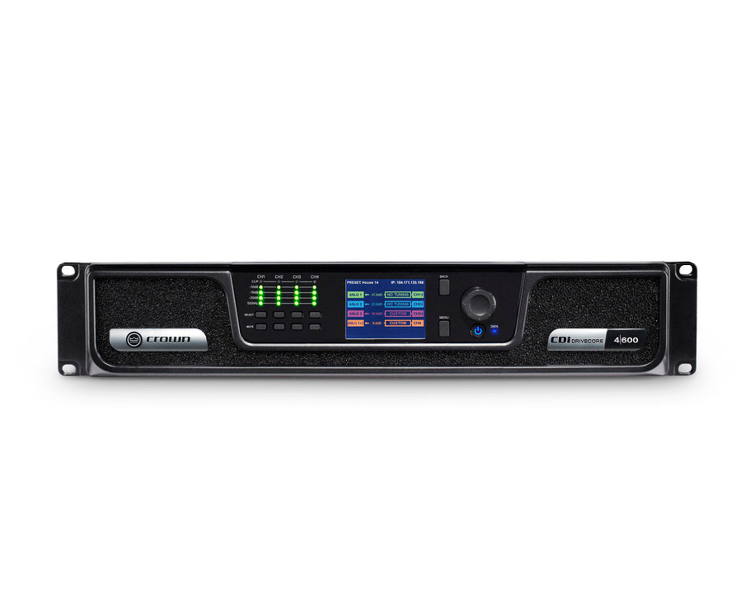CROCDI4600BL - Crown CDi 4|600BL DriveCore Power Amp 4x600W and BLU Link 2U Image 1