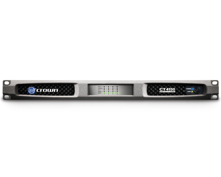CROCT4150 - Crown CT 4150 ComTech DriveCore Fanless Power Amp 4x125W @ 4ohm 1U Image 1