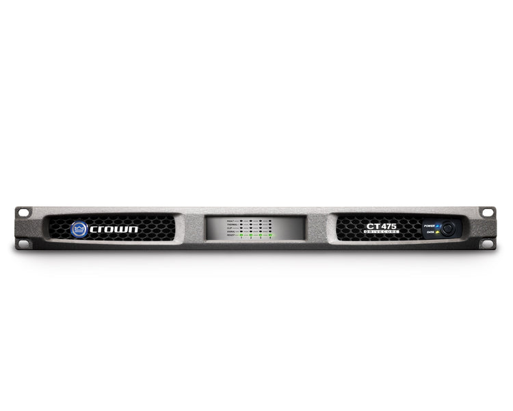 CROCT475 - Crown CT 475 ComTech DriveCore Fanless Power Amp 4x75W @ 4ohm 1U Image 1