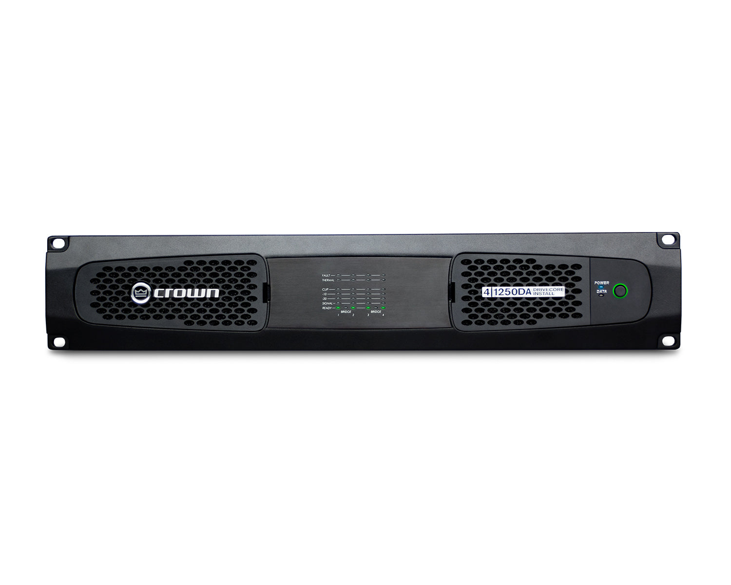 CRODCI1250DA - Crown DCi 4|1250DA DriveCore Install DA Amplifier 4x1200W @ 4ohm Dante 2U Image 1