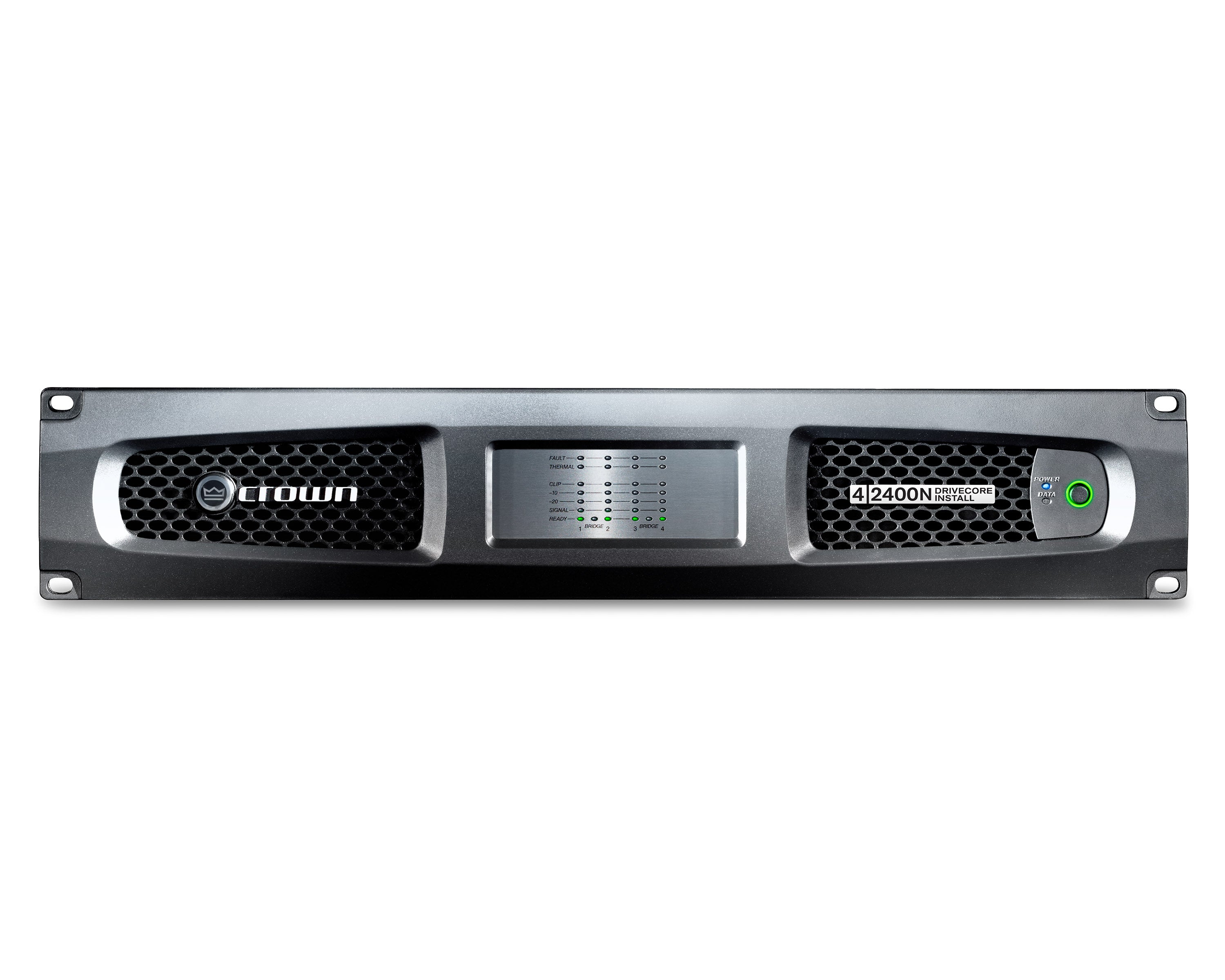 CRODCI42400N - Crown DCi 4|2400N DriveCore Install Network Amplifier 4x2400W @ 4ohm 2U Image 1