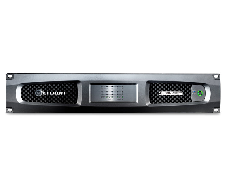 CRODCI4300N - Crown DCi 4|300N DriveCore Install Network Amplifier 4x300W @ 4ohm 2U Image 1
