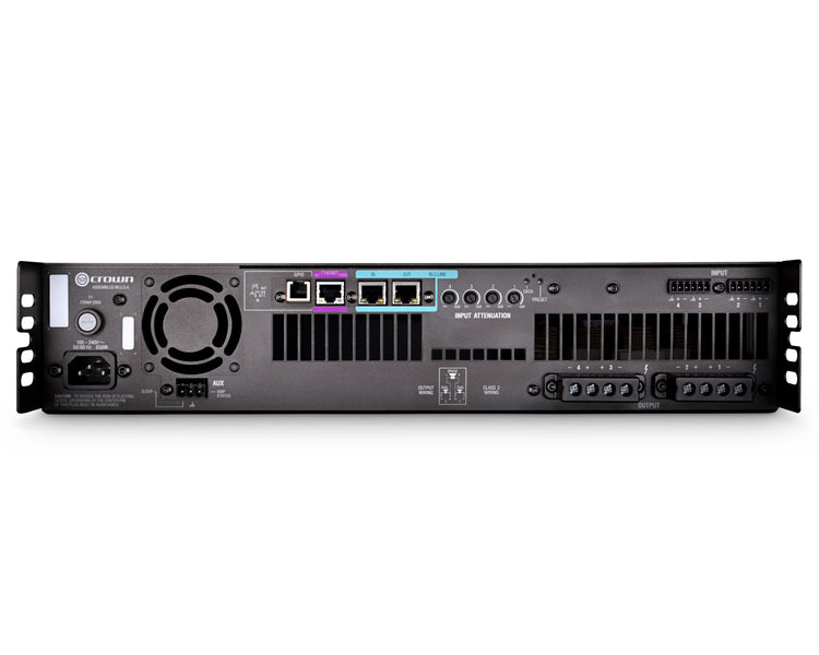 CRODCI4300N - Crown DCi 4|300N DriveCore Install Network Amplifier 4x300W @ 4ohm 2U Image 2