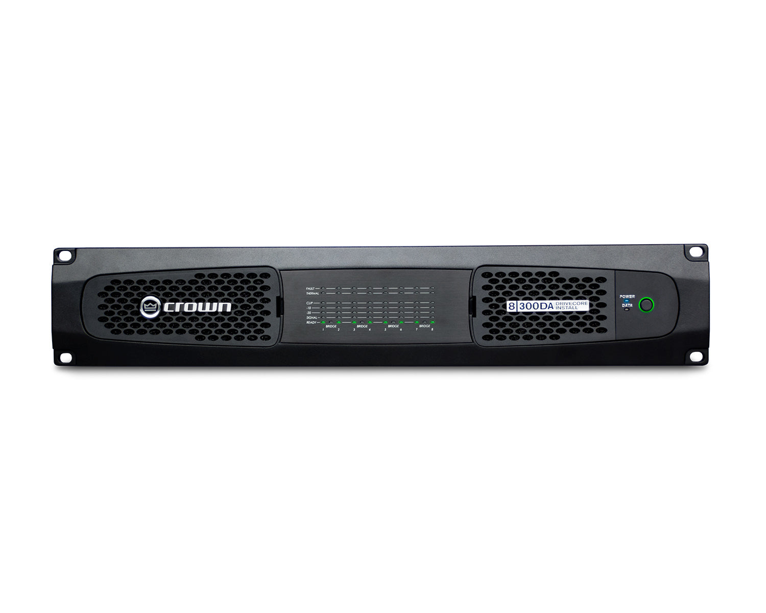 CRODCI8300DA - Crown DCi 8|300DA DriveCore Install DA Amplifier 8x300W @ 4ohm Dante 2U Image 1
