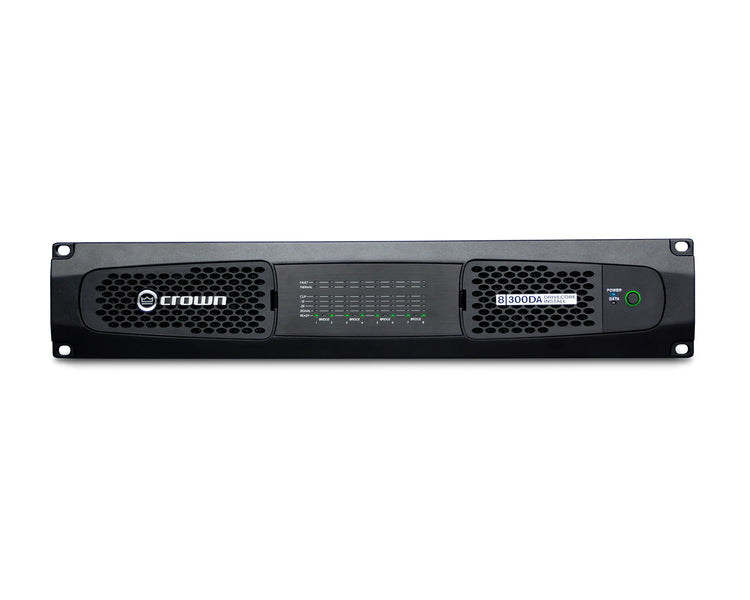 CRODCI8300DA - Crown DCi 8|300DA DriveCore Install DA Amplifier 8x300W @ 4ohm Dante 2U Image 1