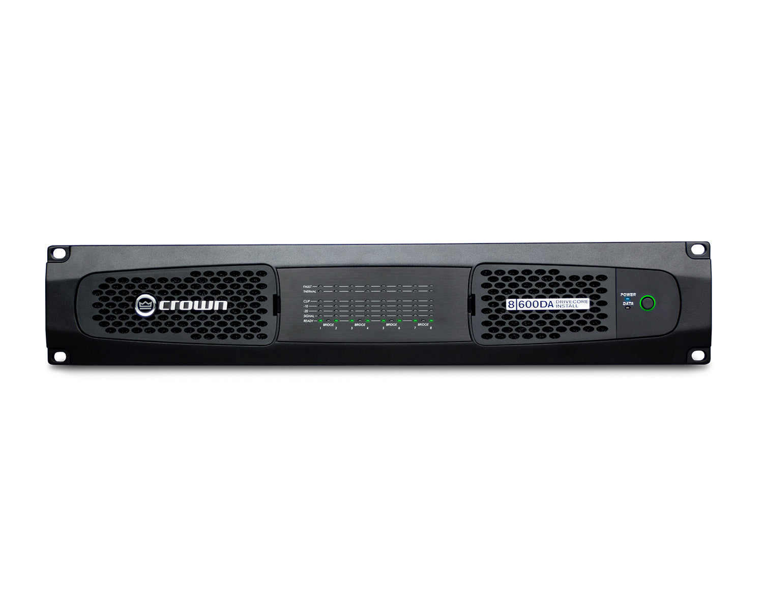 CRODCI8600DA - Crown DCi 8|600DA DriveCore Install DA Amplifier 8x600W @ 4ohm Dante 2U Image 1