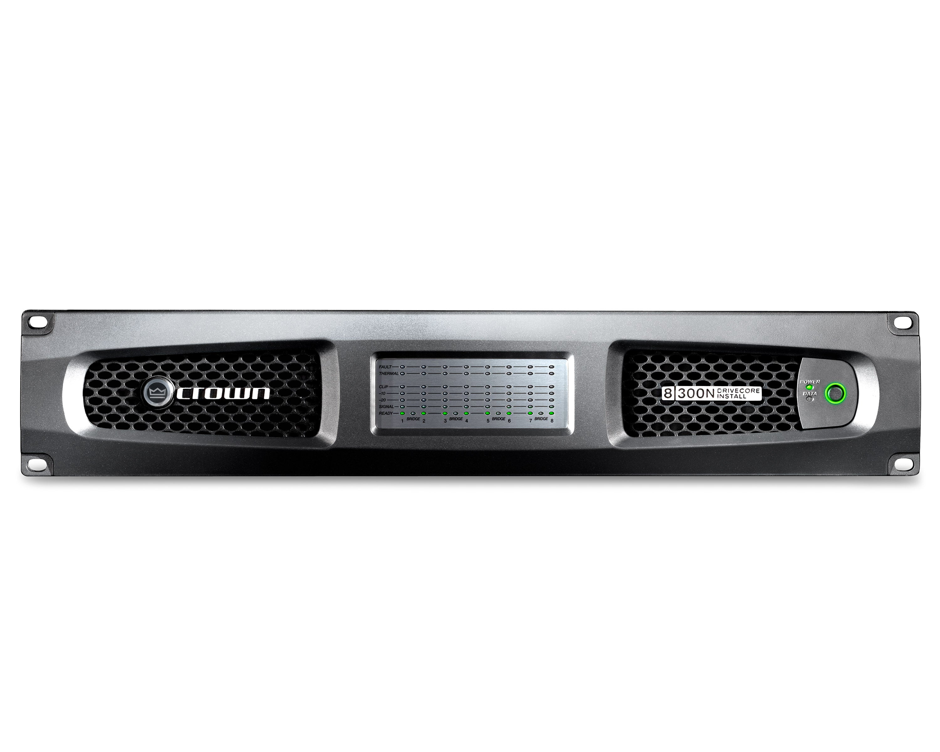 CRODCI8600N - Crown DCi 8|600N DriveCore Install Network Amplifier 8x600W @ 4ohm 2U Image 1