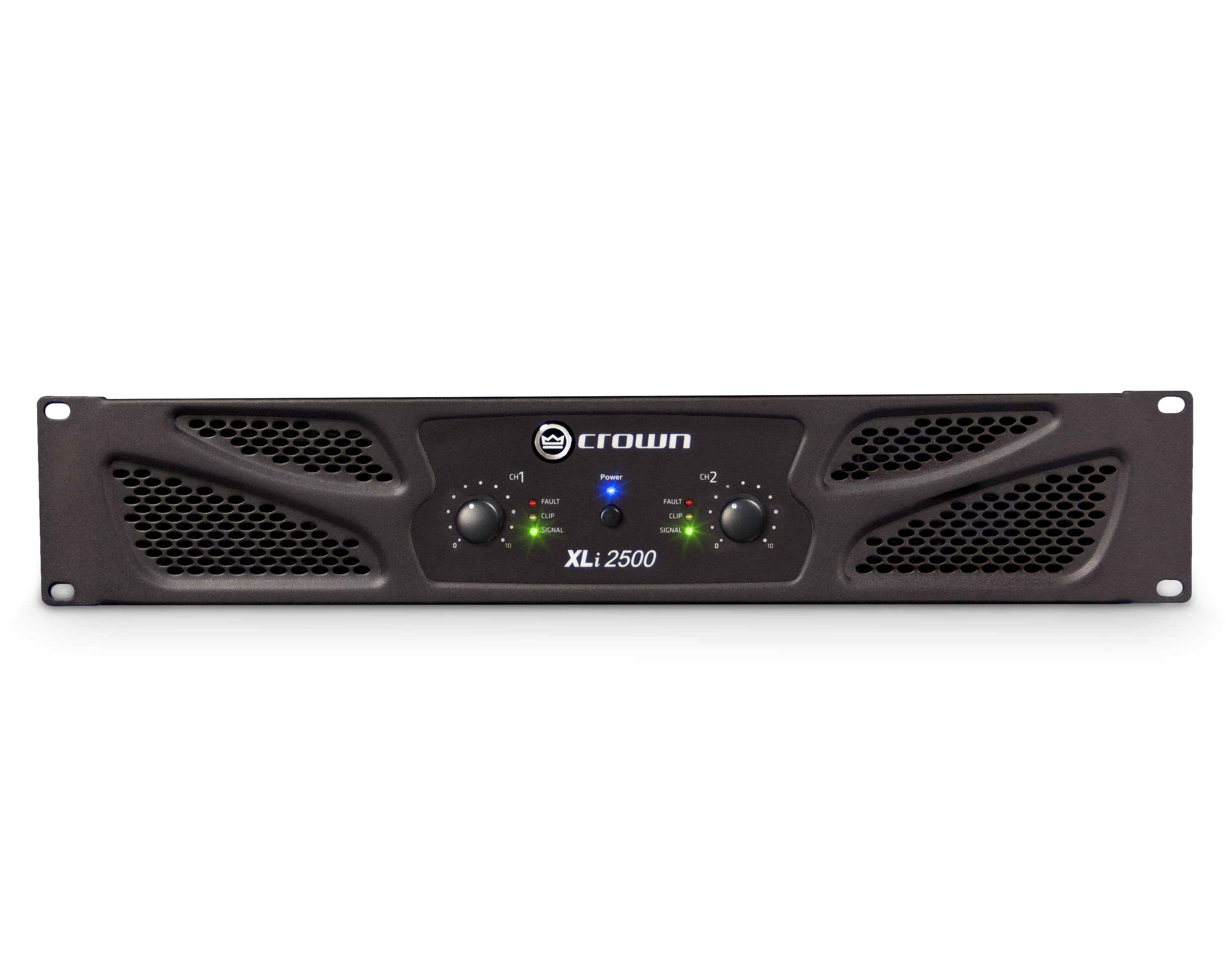CROXLI2500 - Crown XLi 2500 Rugged Power Amp 2 x 750W @ 4ohm 2U Image 1