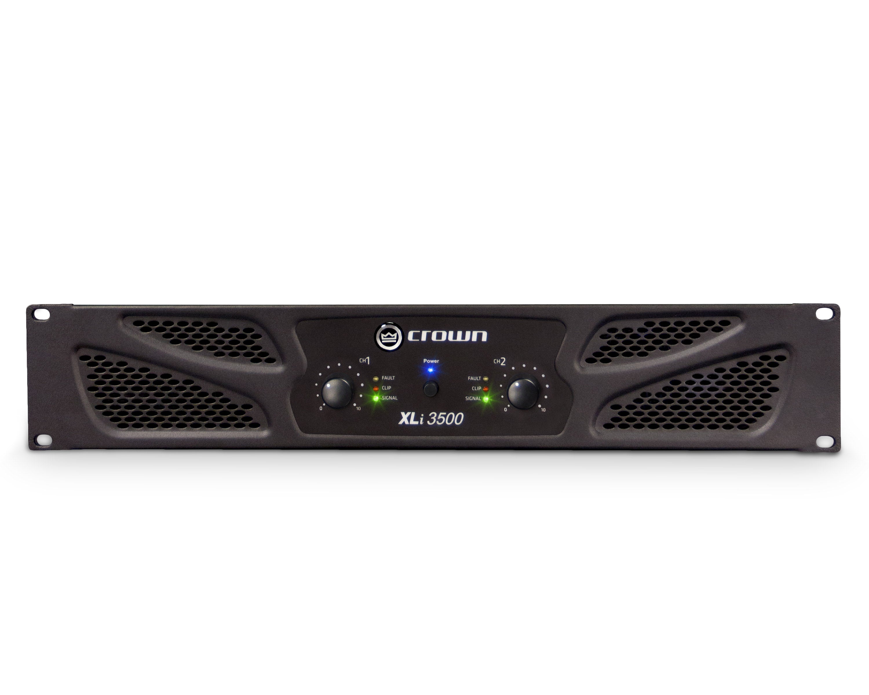 CROXLI3500 - Crown XLi 3500 Rugged Power Amp 2 x 1350W @ 4ohm 2U Image 1