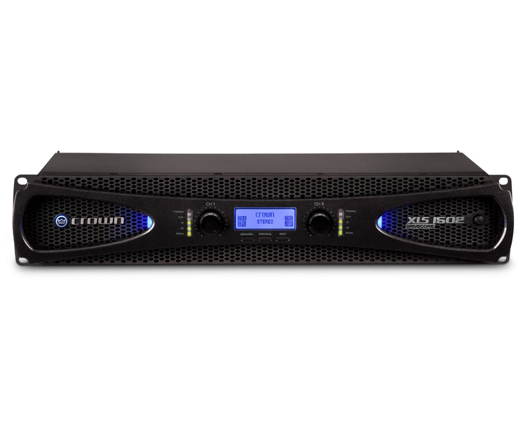 CROXLS1502 - Crown XLS 1502 DriveCore 2 Power Amp with DSP 2x525W @ 4ohm 2U Image 1