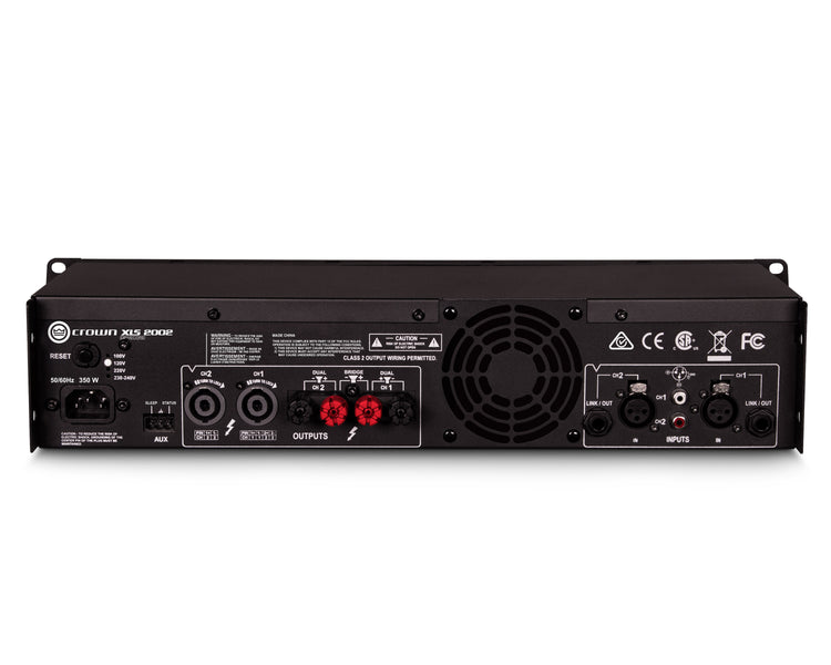 CROXLS2002 - Crown XLS 2002 DriveCore 2 Power Amp with DSP 2x650W @ 4ohm 2U Image 2