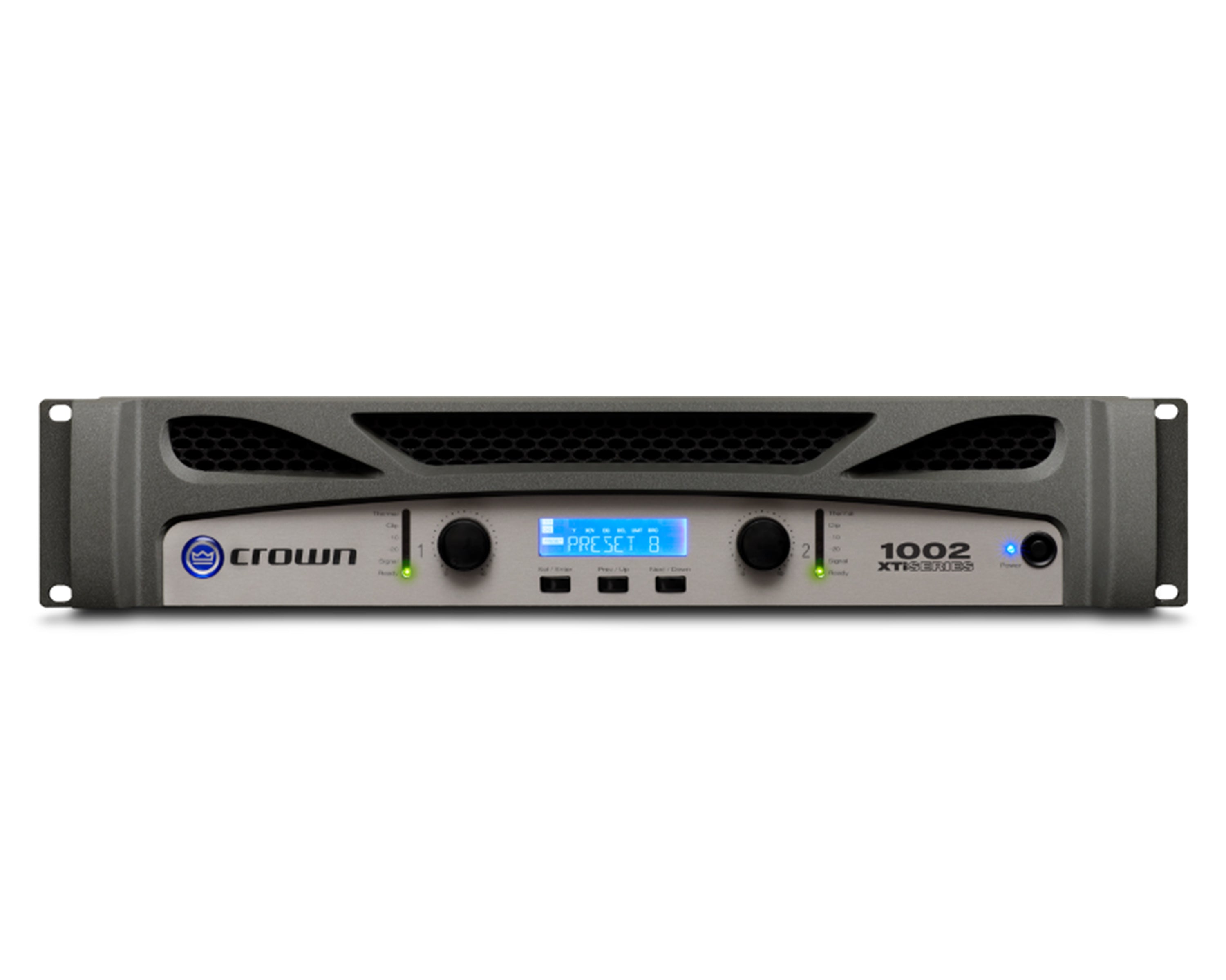 CROXTI1002 - Crown XTi 1002 Power Amp with Integral DSP 2x500W @ 4ohm 2U Image 1
