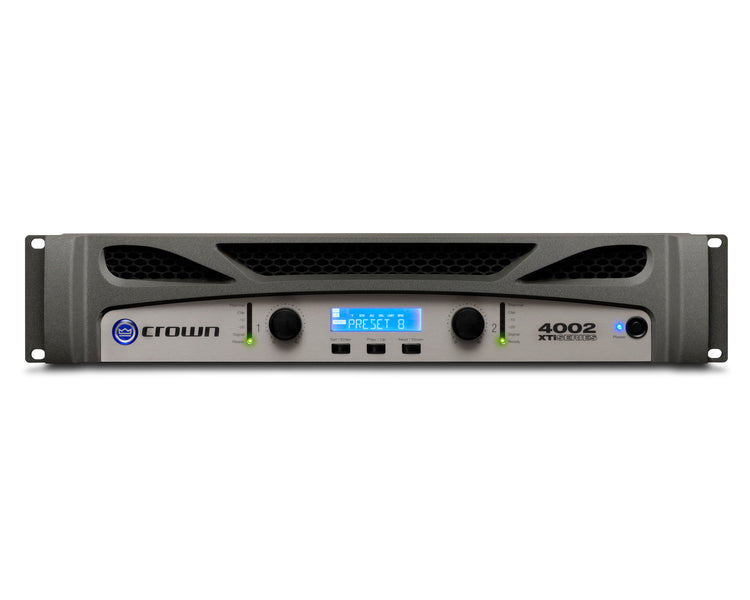 CROXTI4002 - Crown XTi 4002 Power Amp with Integral DSP 2x1200W @ 4ohm 2U Image 1