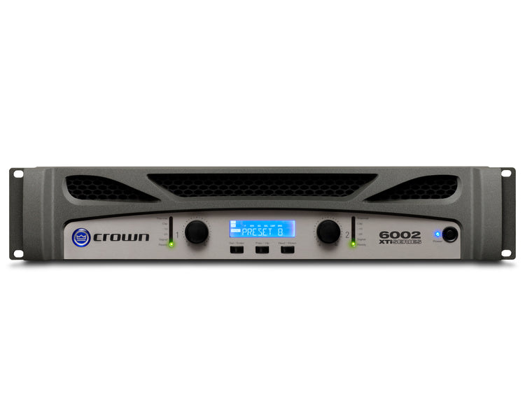 CROXTI6002 - Crown XTi 6002 Power Amp with Integral DSP 2x2100W @ 4ohm 2U Image 1