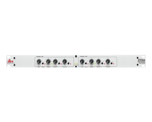 DBX223XS - dbx 223XS Stereo 2 or Mono 3 Way Crossover  XLR Version Silver 1U Image 1