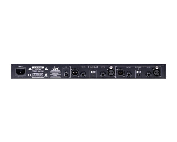 DBXAFS2 - dbx AFS2 2Ch Feedback Suppressor with Setup Wizard and LCD Display 1U Image 2