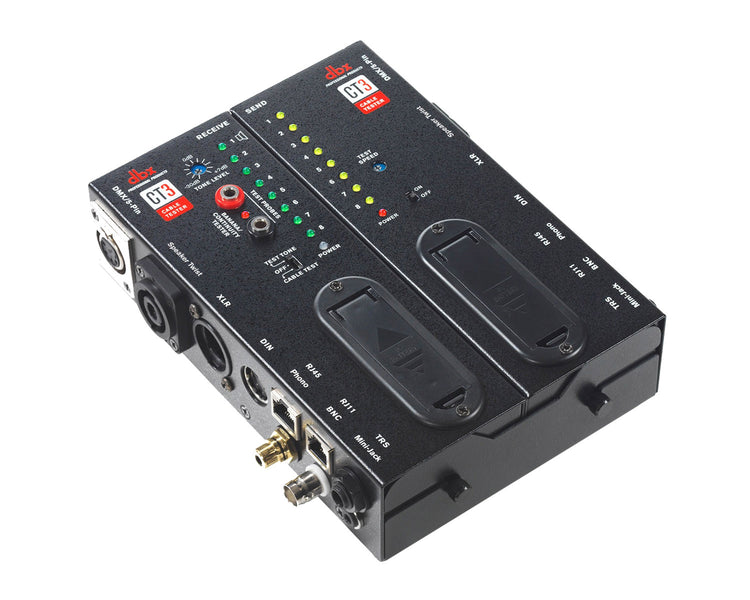 DBXCT3 - dbx CT3 Adv Cable Testing Unit RJ45 or RJ11 or MIDI or XLR or Phono or BNC or DIN Image 1