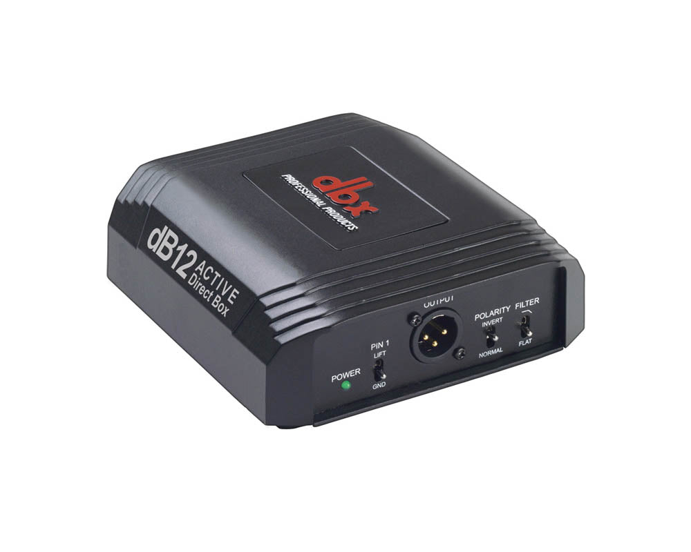 DBXDB12 - dbx DB12 Active DI Box (18 48V Phantom Powered) Image 1