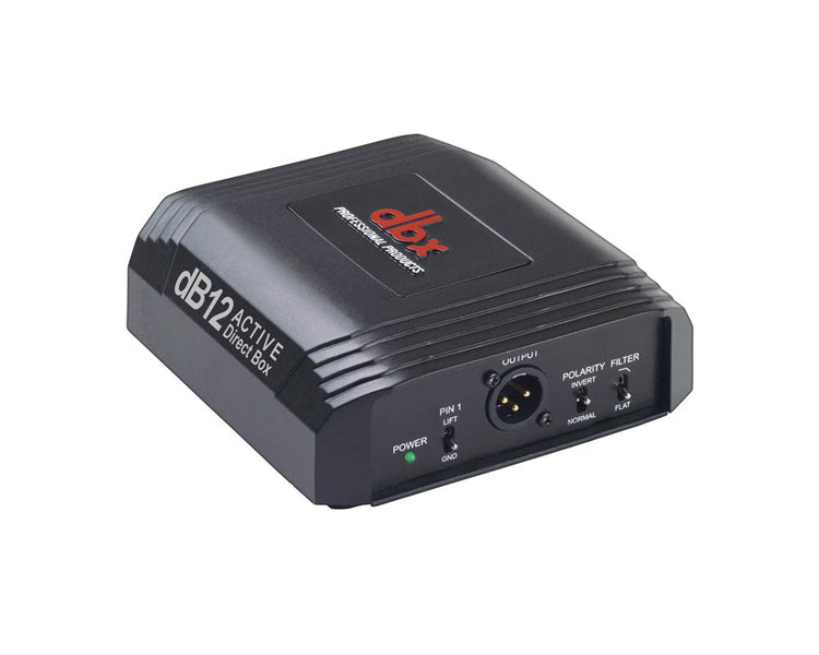 DBXDB12 - dbx DB12 Active DI Box (18 48V Phantom Powered) Image 1