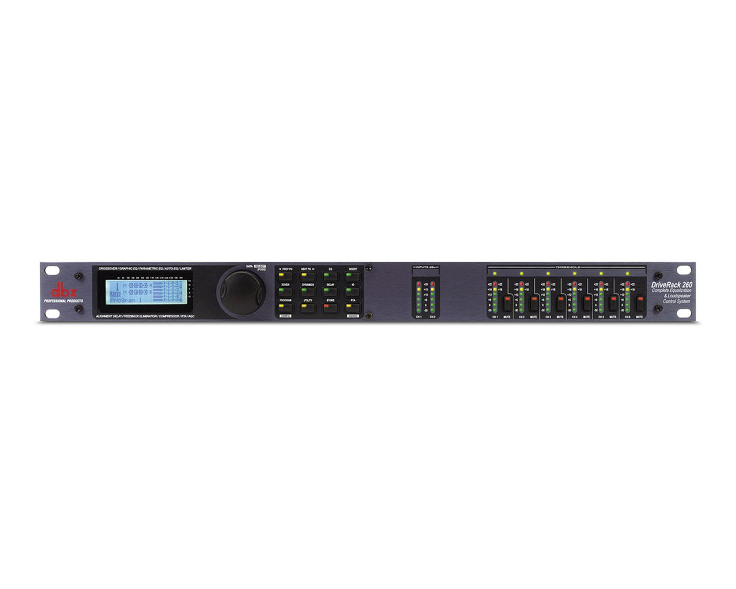 DBXDR260 - dbx DriveRack 260 2x6 Loudspeaker Management System 1U Image 1