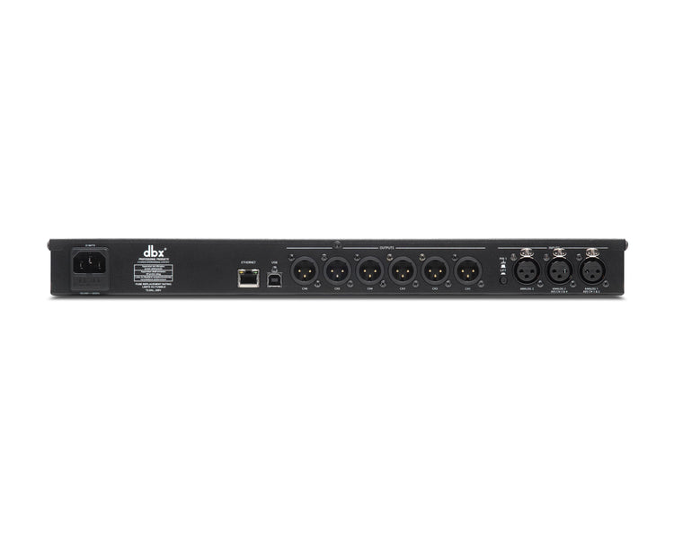 DBXDRV360 - dbx DriveRack Venu360 Sound Mgt Processor with Mobile Control 1U Image 3