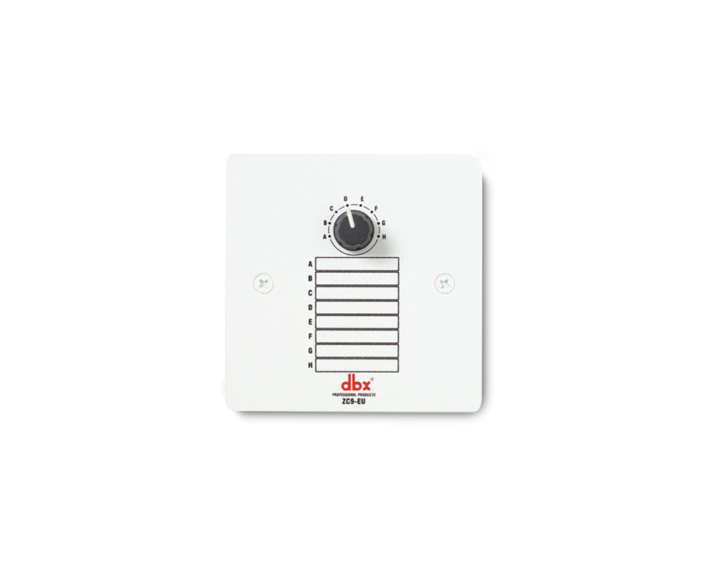 DBXZC9 - dbx ZC9 Rotary Switch Source Selector for ZonePro Image 1