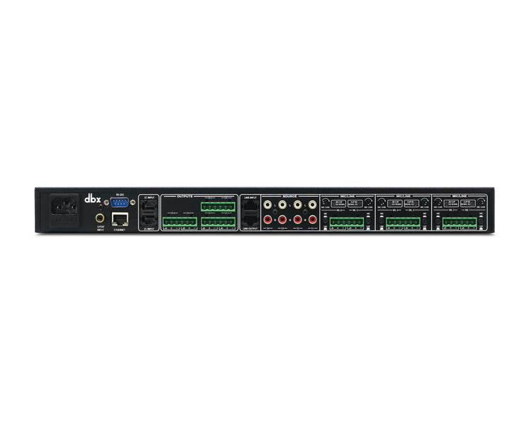 DBXZP1261M - dbx ZonePro 1261m 12x6 6xMic In Zone Processor Excl Display1U Image 2