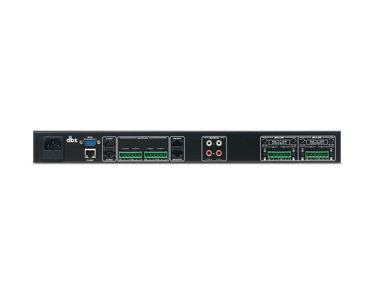 DBXZP640M - dbx ZonePro 640m 6x4 4xMic In Zone Processor With Display 1U Image 2