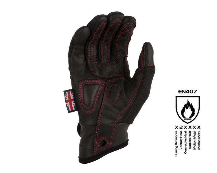 DIRPS - Dirty Rigger Phoenix Heat and Flame Resisting Extended Cuff Gloves (S) Image 2