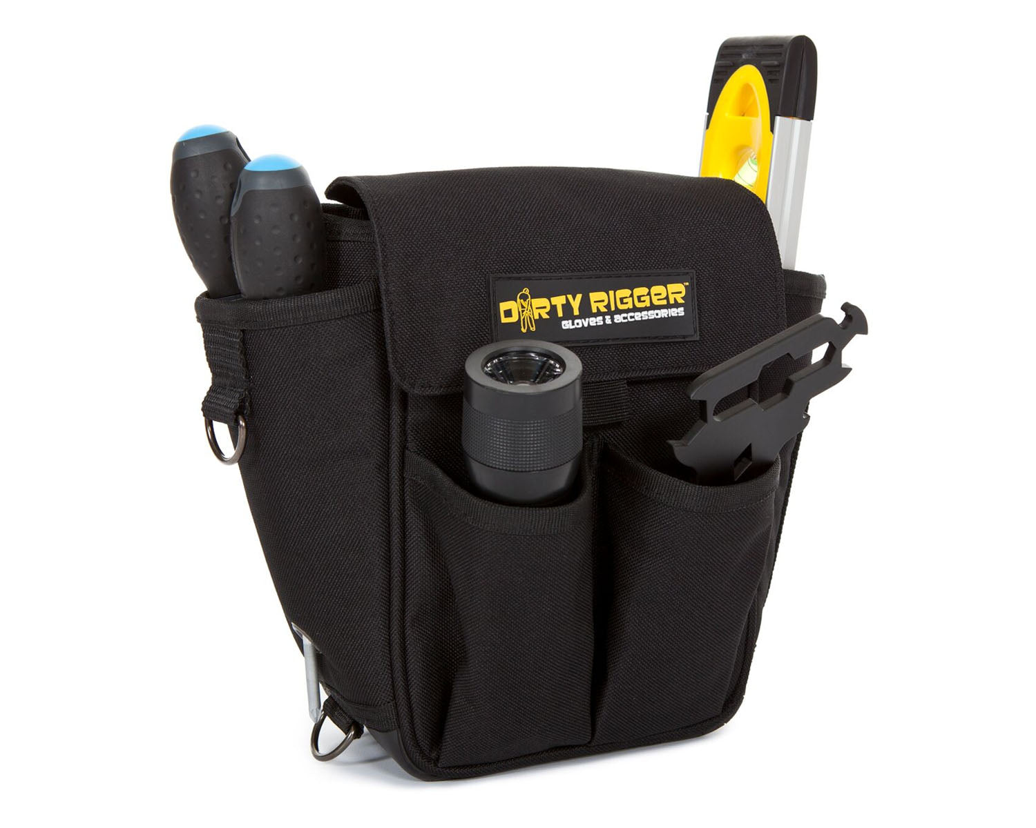 DIRTTPV2 - Dirty Rigger Tech Pouch 2.0 Ultra Light Tool Pouch with 4mm Rubber Base Image 1
