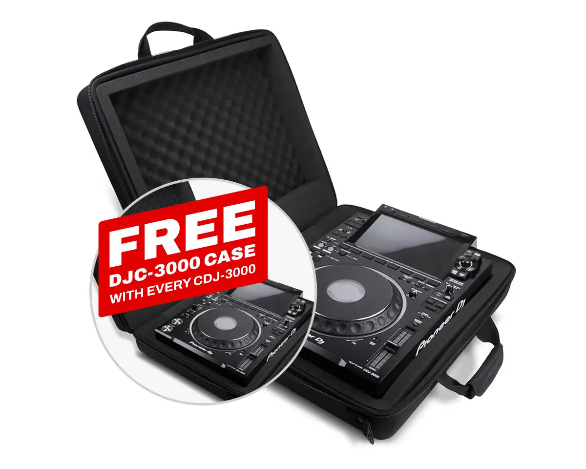 DJC-3000 Durashock Padded Carry Case for CDJ-3000