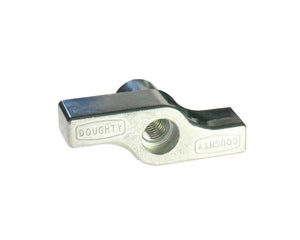 DOUS0123 - Doughty S0123 Easy Grip Handle M12 Hand Turn Clamp Wing Knob Silver Image 1