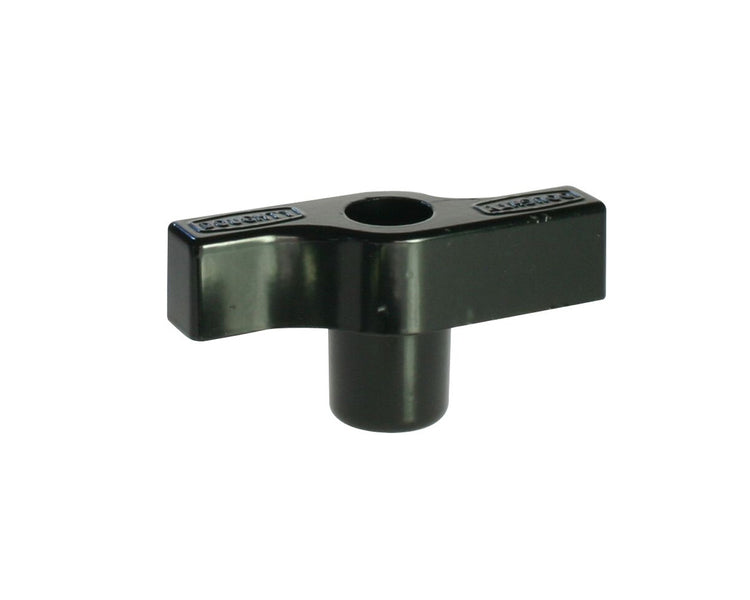 DOUS0124 - Doughty S0124 Easy Grip Handle M12 Hand Turn Clamp Wing Knob Black Image 1