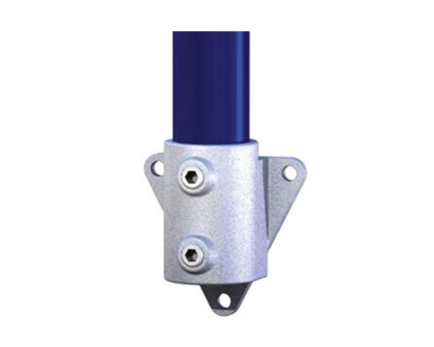 DOUT14600 - Doughty T14600 Pipeclamp 48mm Tube Side Palm Fixing (3 Holes) Image 1